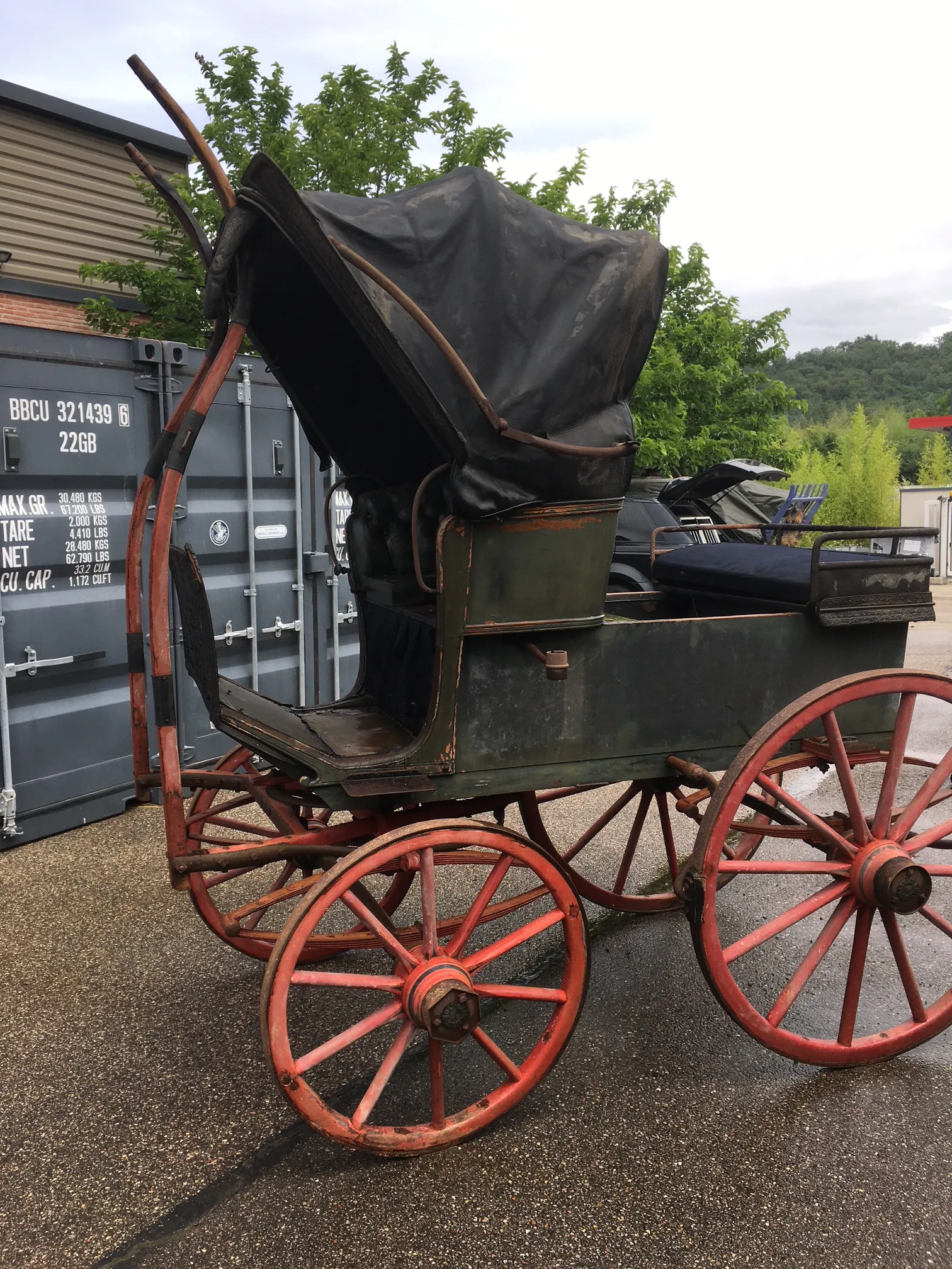 Voitures d'Antan Calèche Demi Mail Phaeton 1 12