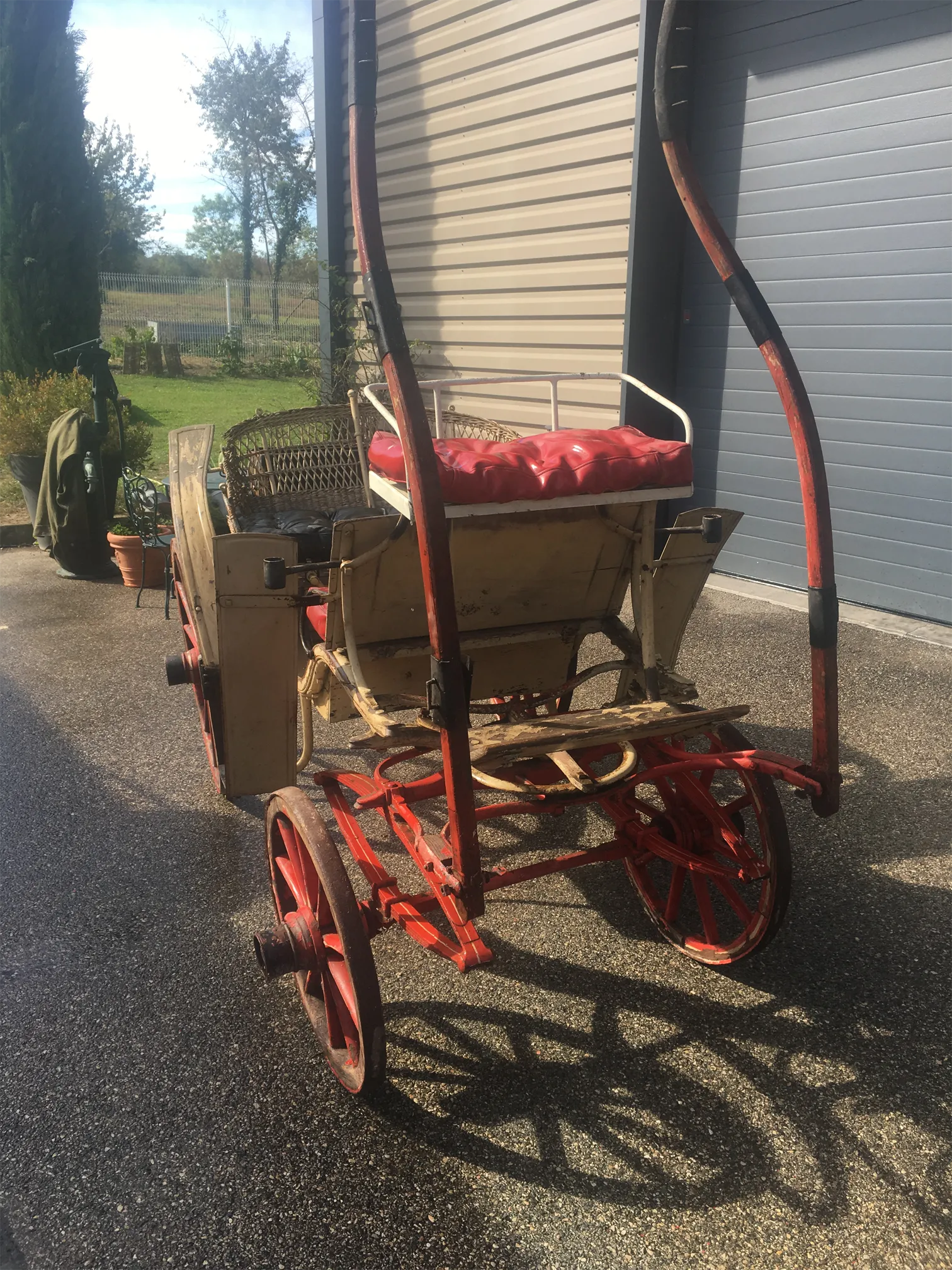Voitures d'Antan Calèche Petite Victoria Osier 11