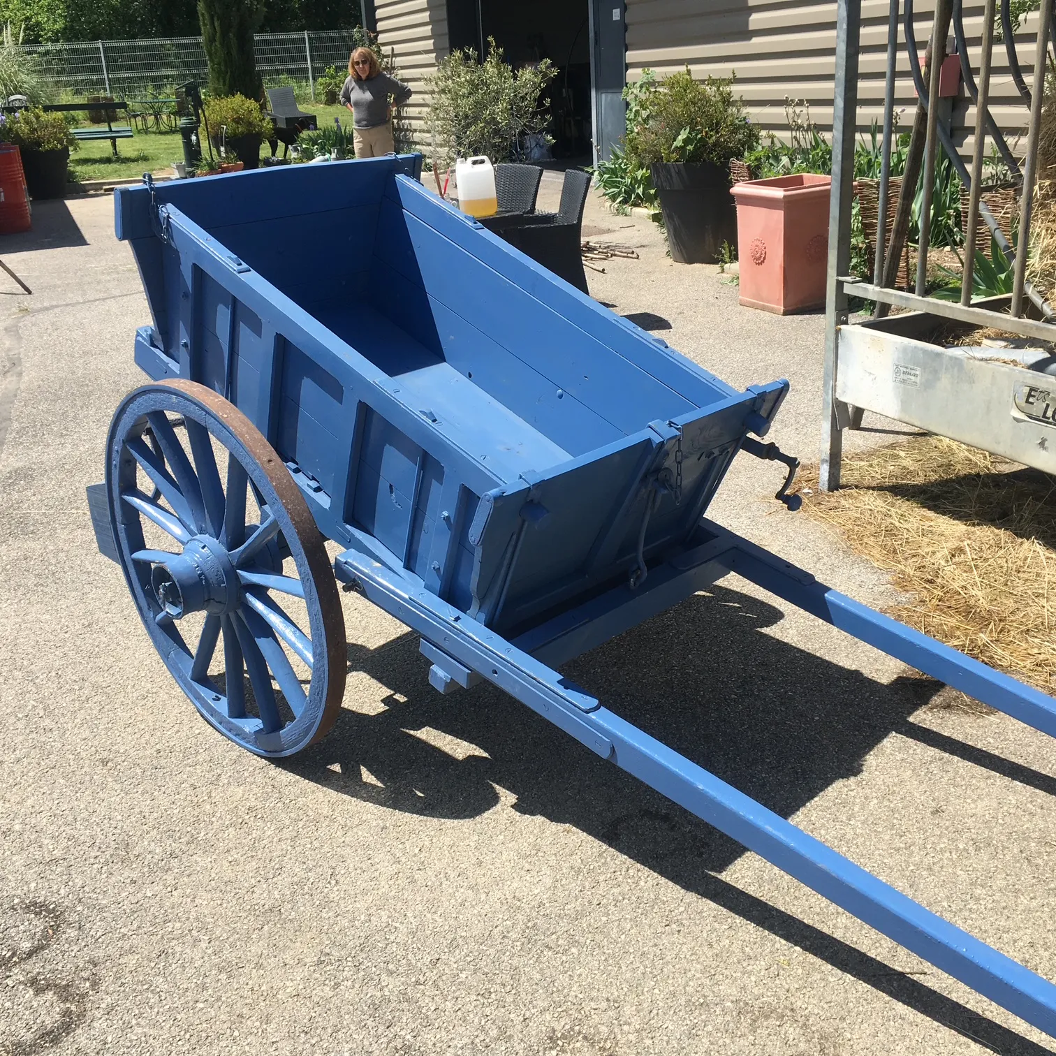 Voitures d'Antan Calèche Tombereau 10