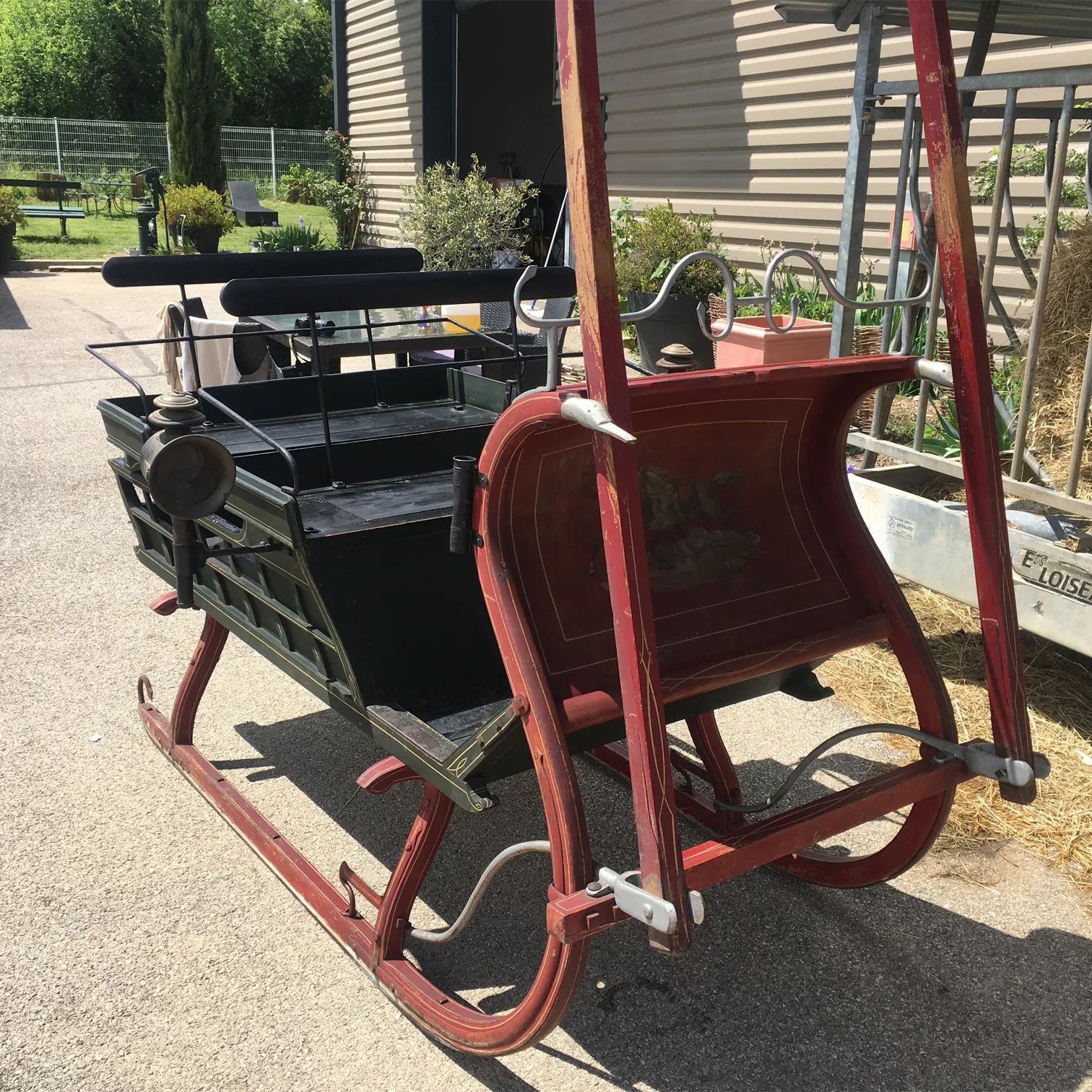 Voitures d'Antan Calèche Traineau 2 10