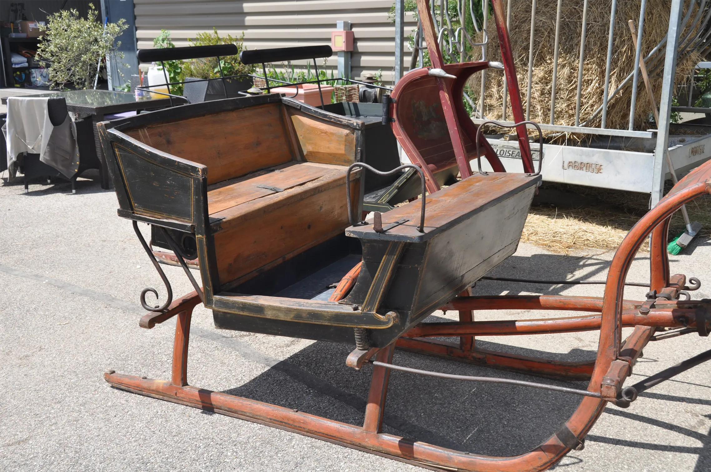 Voitures d'Antan Calèche Traineau 4 11