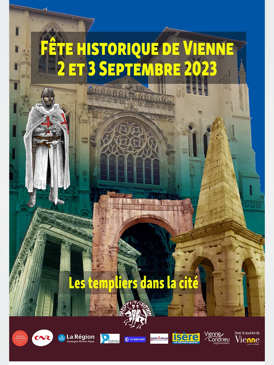 Voitures d'Antan Evenementiel Calèches 11e Fête Historique de Vienne 2023