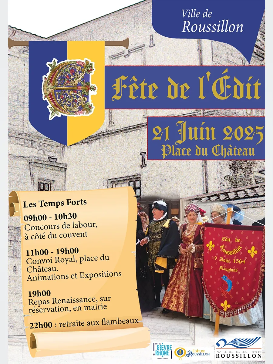 Voitures d'Antan Evenementiel Calèches Fête de l'Edit Roussillon 2025