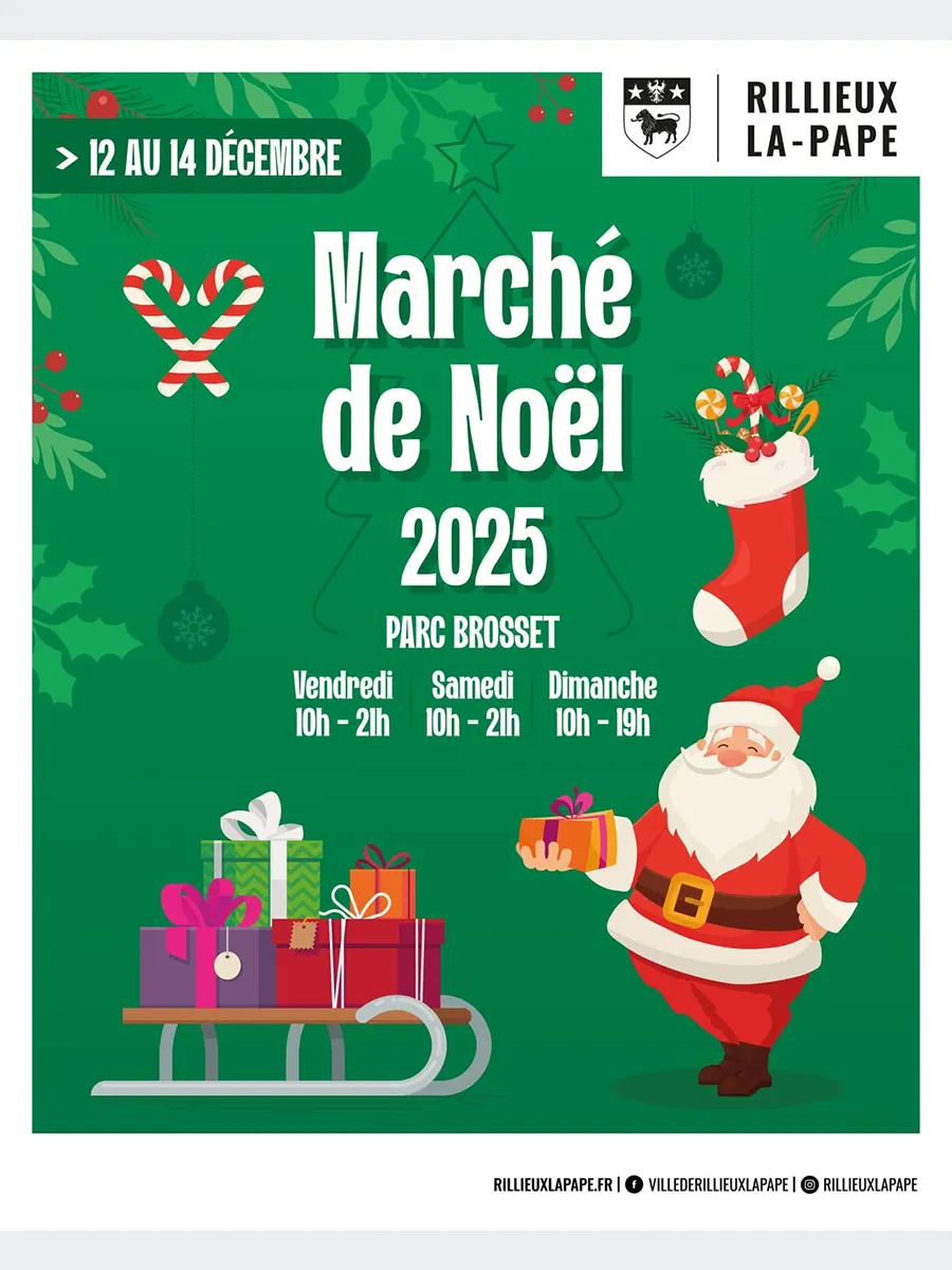 Voitures d'Antan Evenementiel Calèches Marché de Noël Rilleux La Pape 2025
