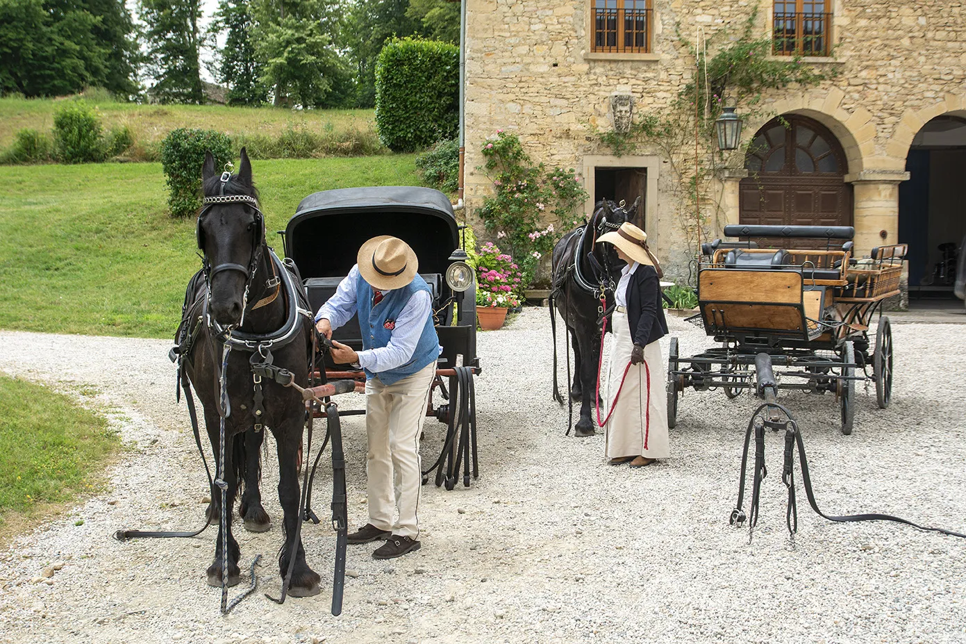 Voitures d'Antan - Évènements Historiques - Préparation Évènement Historique Chateau